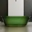 Ванна из полиэфирной смолы ABBER Kristall AT9707Emerald зеленая 170*75 прозрачная