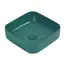 Раковина накладная ABBER Rechteck AC2211MBG темно-зеленая матовая
