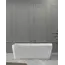 Ванна из искусственного камня ABBER Stein AS9616 белая матовая 170*80