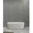 Ванна из искусственного камня ABBER Stein AS9630 белая матовая 170*75