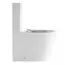 Унитаз ABBER Bequem AC1112TMW компакт белый матовый, безободковый