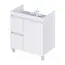 Тумба напольная без  раковины 1Marka Cube 75/100