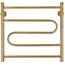 Полотенцесушитель латунный Secado Валенсия 2  электрический L/R бронза