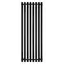 Дизайн-радиатор Secado Бергамо плюс 8  электрический L/R черный матовый