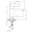 Смеситель для раковины BelBagno ROMANO ROM-LVM-CRM