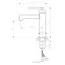 Смеситель для раковины BelBagno ACQUA ACQUA-LVM-CRM