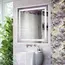 Зеркало Comforty Квадрат 75/90 светодиодная лента, бесконтактный сенсор