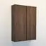 Шкаф подвесной Comforty Порто-50 дуб темно-коричневый