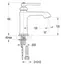 Смеситель на раковину CEZARES LIBERTY-F-LS-01-W0