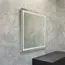 Зеркало Comforty Квадрат 75/90 светодиодная лента, бесконтактный сенсор