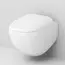 Унитаз подвесной AM.PM Sensation C301700WH безободковый c сид. микролифт, белый