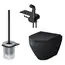 AM.PM Spirit V2.0 набор подвесной унитаз с гиг.душем, черный