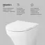 Унитаз подвесной AM.PM Inspire C501700WH безободковый c сид. микролифт, белый