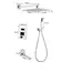 Душевая система ACWEN-80118  встраиваемая с изливом , хром