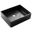 Раковина D4837B Castle MELANA ProfLine 1,2 мм черная накладная, Сифон, донный клапан