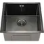 Мойка D4545HB MELANA ProfLine 1,2/220 ГРАФИТ врезная