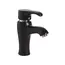 Смеситель д/ум MLN-F-002CBK-M керамический, однорычажный, черный матовый