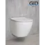 Безободковый подвесной унитаз микролифт дюропласт Gid Tr2198