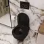 Унитаз Ceruttispa SELLA Aria MB CT9160 подвесной безободковый черный матовый