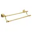 Двойная штанга для полотенец MELANA золото MLN-821002