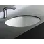 Умывальник Ceramica Nova овальный встраиваемый под столешницу Element 560*420*195мм, с крепежом и шаблоном для установки