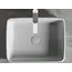 Умывальник чаша Ceramica Nova накладная прямоугольная Element 480*370*130мм