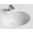 Умывальник Ceramica Nova овальный встраиваемый под столешницу Element 560*420*195мм, с крепежом и шаблоном для установки