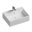 Умывальник чаша Ceramica Nova накладная прямоугольная Element 590*450*160мм
