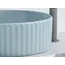 Умывальник чаша Ceramica Nova накладная круглая (цвет Голубой Матовый) Element 360*360*115мм