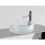 Умывальник чаша Ceramica Nova накладная круглая (цвет неон) Cristal 360*360*112мм