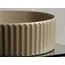Умывальник чаша Ceramica Nova накладная круглая (цвет Капучино Матовый) Element 360*360*115мм