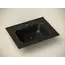 Умывальник Ceramica Nova накладной прямоугольный (цвет Черный Матовый) Element 610*465*180мм