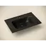 Умывальник Ceramica Nova  накладной прямоугольный (цвет Черный Матовый) Element 710*465*180мм