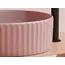 Умывальник чаша Ceramica Nova накладная круглая (цвет Розовый Матовый) Element 360*360*115мм