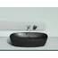 Умывальник чаша Ceramica Nova накладная овальная (цвет Черный Матовый) Element 600*380*138мм