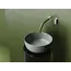 Раковина Ceramica Nova накладная круглая 356*356*135, без перелива, цвет антрацит матовый