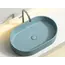 Умывальник чаша Ceramica Nova накладная овальная (цвет Зеленый Матовый) Element 608*385*122мм