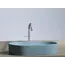 Умывальник чаша Ceramica Nova накладная овальная (цвет Голубой Матовый) Element 608*385*122мм