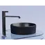 Умывальник чаша Ceramica Nova накладная круглая (цвет Черный Матовый) Element 360*360*115мм