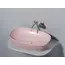 Умывальник чаша Ceramica Nova накладная овальная (цвет Розовый Матовый) Element 600*380*138мм
