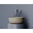 Раковина Ceramica Nova накладная круглая 356*356*135, без перелива, цвет капучино матовый