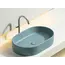 Умывальник чаша Ceramica Nova накладная овальная (цвет Зеленый Матовый) Element 608*385*122мм