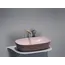Умывальник чаша Ceramica Nova накладная овальная (цвет Розовый Матовый) Element 600*380*138мм