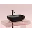 Умывальник чаша Ceramica Nova накладная прямоугольная (цвет Черный Матовый) Element 500*359*145мм