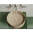 Умывальник чаша Ceramica Nova накладная круглая (цвет Капучино Матовый) Element 360*360*115мм