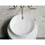 Умывальник чаша Ceramica Nova  накладная круглая (цвет Белый Матовый) Element 360*360*115мм
