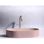 Умывальник чаша Ceramica Nova  накладная овальная (цвет Розовый Матовый) Element 608*385*122мм