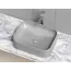 Умывальник чаша Ceramica Nova накладная прямоугольная (цвет Антрацит Матовый) Element 505*380*150мм