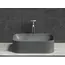 Умывальник чаша Ceramica Nova накладная прямоугольная (цвет Темный Антрацит Матовый) Element 505*380*150мм