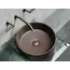 Умывальник чаша Ceramica Nova накладная круглая (цвет Темно-Коричневый Матовый) 360*360*115мм